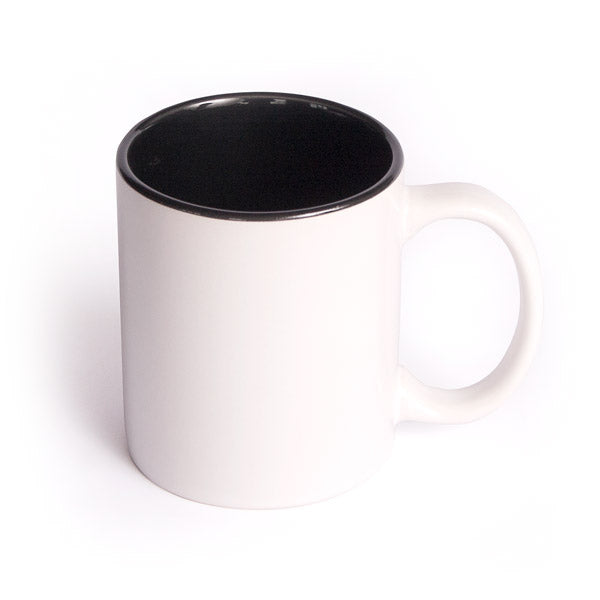 Black Two-Tone Mugs
