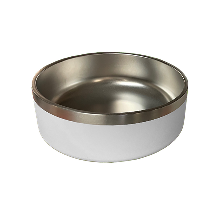 Sublimation Blank Stainless-Steel Dog Bowls 32oz (MEDIUM) SIZE