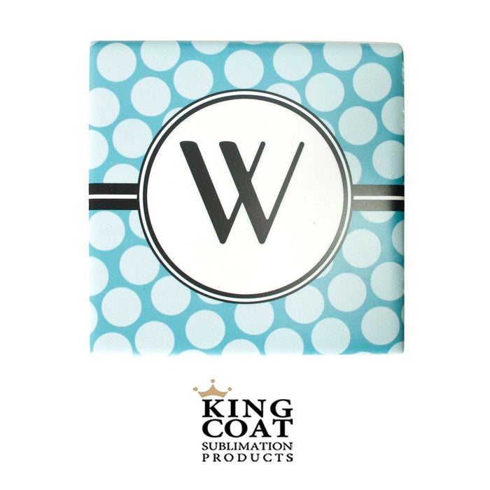 Sublimation Blank 4.25" x 4.25" Ceramic Tile w-spacers