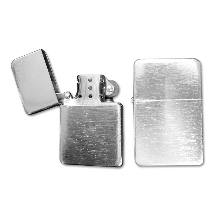 Sublimation Blank Chrome Lighter- Two Sided Sublimatable