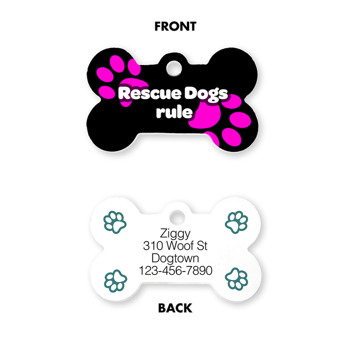 Sublimation Blank Dog Tags IN STOCK NOW - Small– Laser
