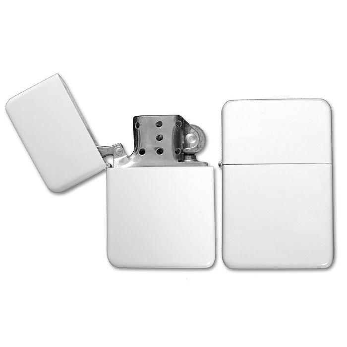 Sublimation Blank White Lighter - Two Sided Sublimatable