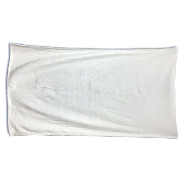 Sublimation Blank Plush Blanket- Medium