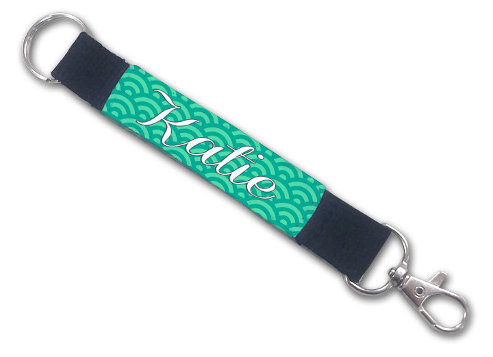 Sublimation Blank Personalized Fabric Key Chain-Key Fob