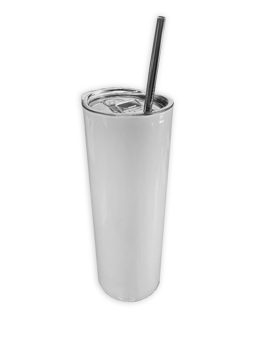 Sublimation Blank 20oz White Stainless Steel Sublimation Tumbler with –  Laser Reproductions Inc.