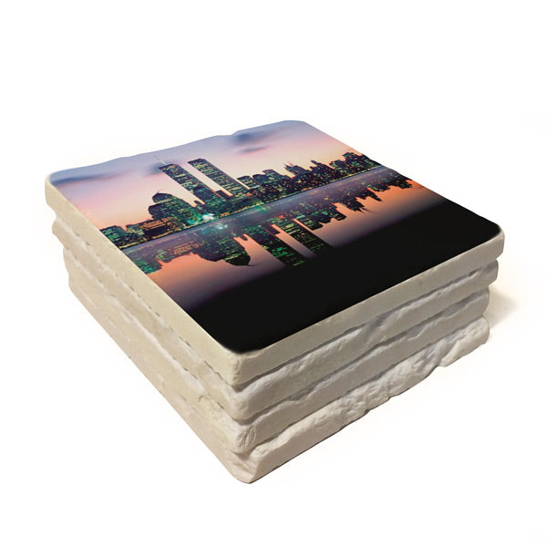 Craft Express 4 Pack Round Sublimation Marble Coasters with Cork Backi –  firstorganicbaby