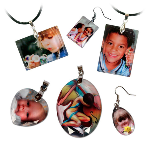 Rectangle Sublimation Jewelry - Necklace / Pendant – Crooked