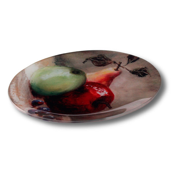 Sublimation Blank Round DIY Plates Craft Display Tray Home