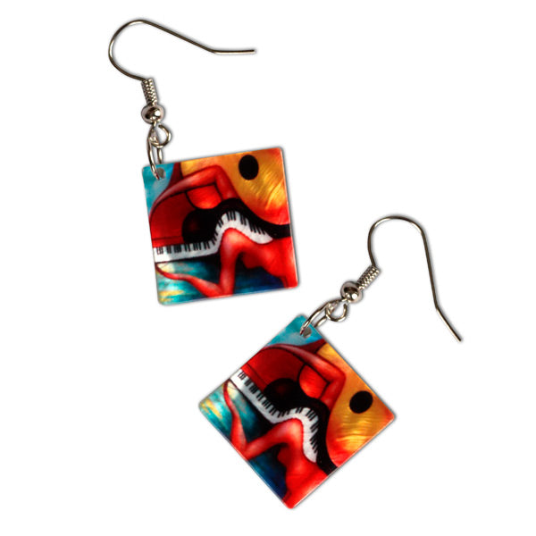 Sublimation Blank Diamond Shell Earring– Laser Reproductions Inc.