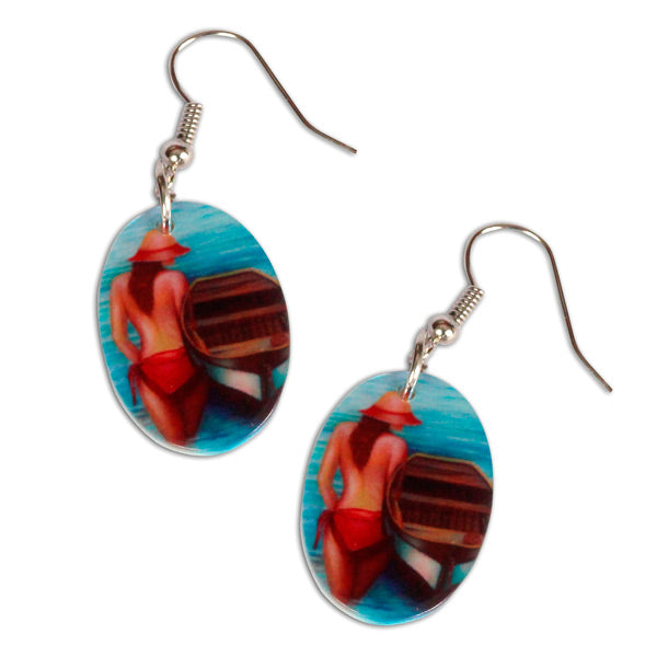 Sublimation Blank Oval Shell Earring– Laser Reproductions Inc.