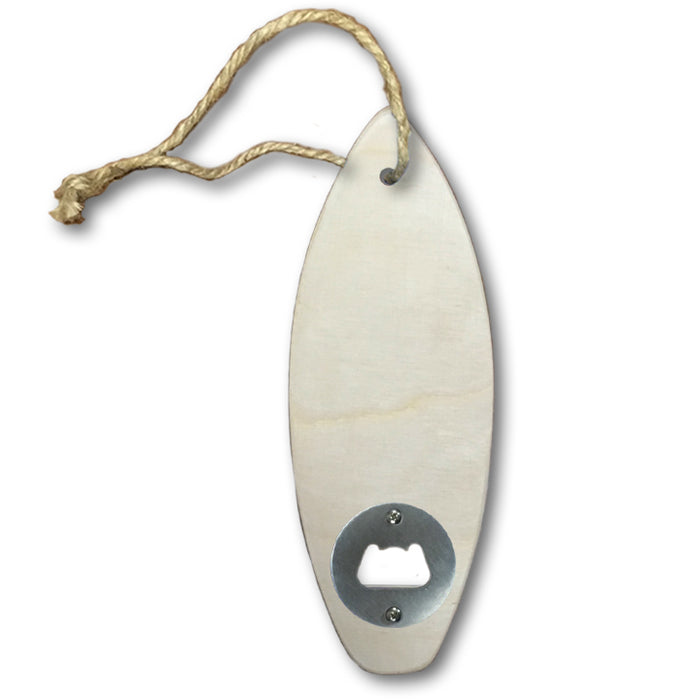 NEW!!! Surf Board Wood Bottle Opener