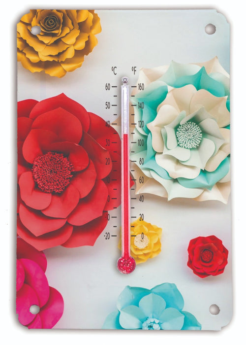 Aluminum Postcard Thermometers